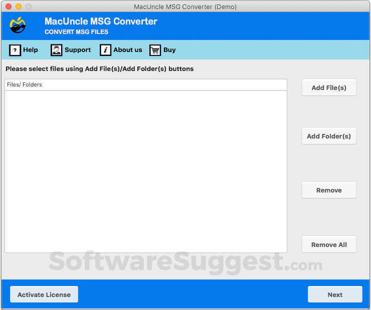 msg converter mac