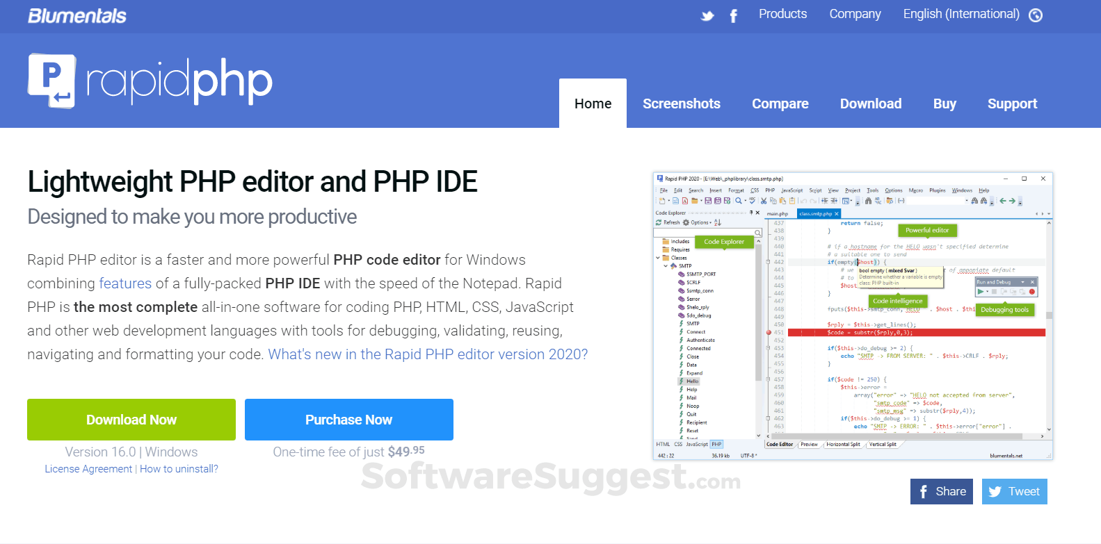 php rapid application development
