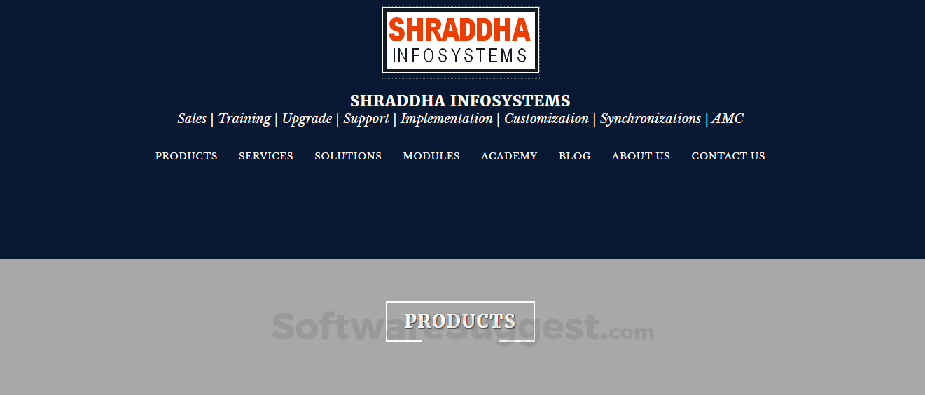 Shraddha Infosystems Screenshot1