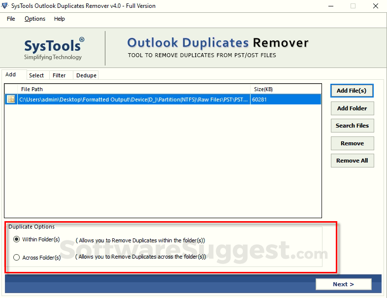 outlook duplicate remover free