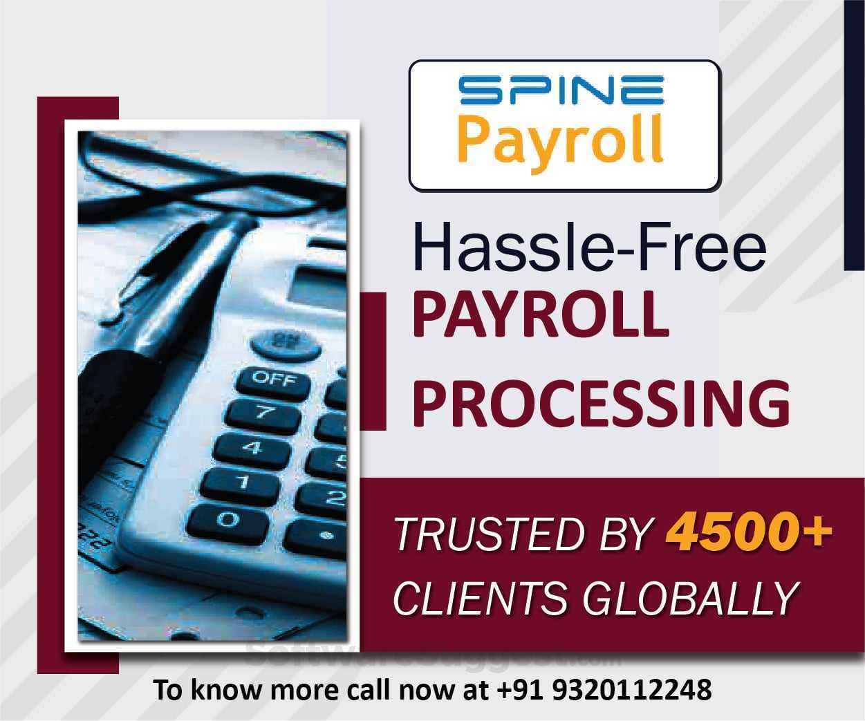 Spine Payroll Pricing Features Reviews 21 Free Demo