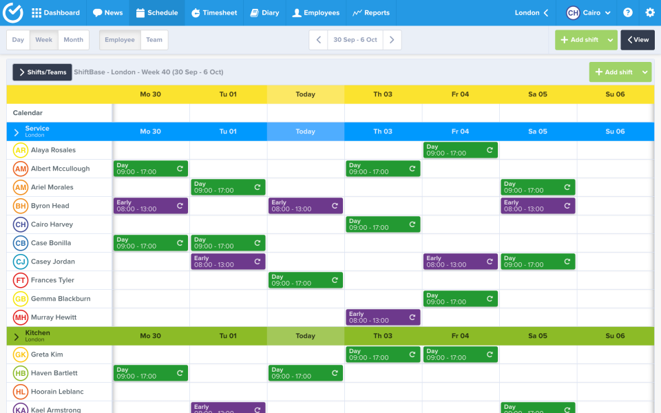 Shiftbase Pricing, Reviews, & Features in 2022