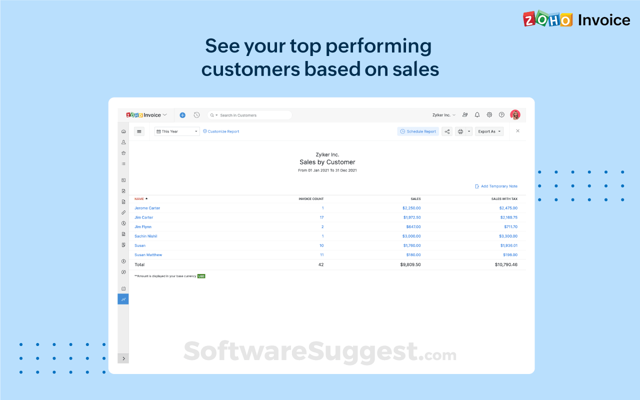 zoho invoice zoho invoice