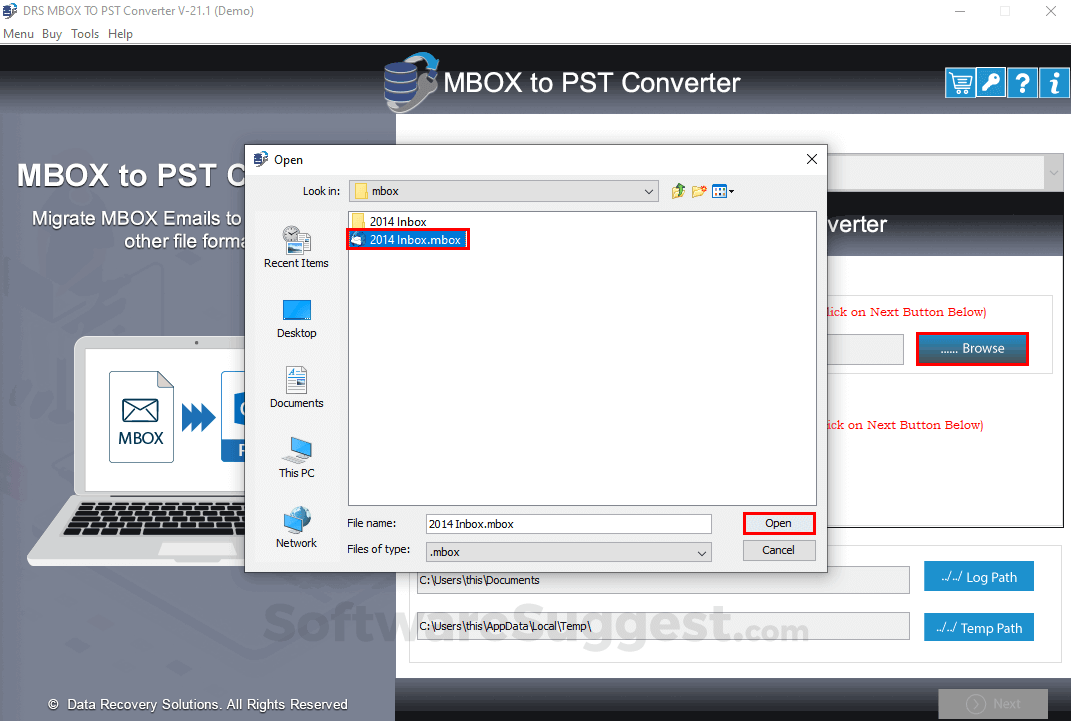 google pst to mbox converter gamoo