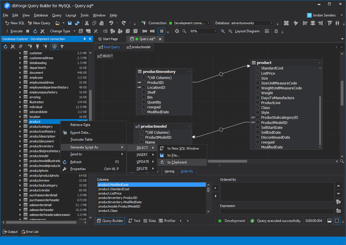 dbForge Query Builder for MySQL Pricing, Reviews, & Features in 2022