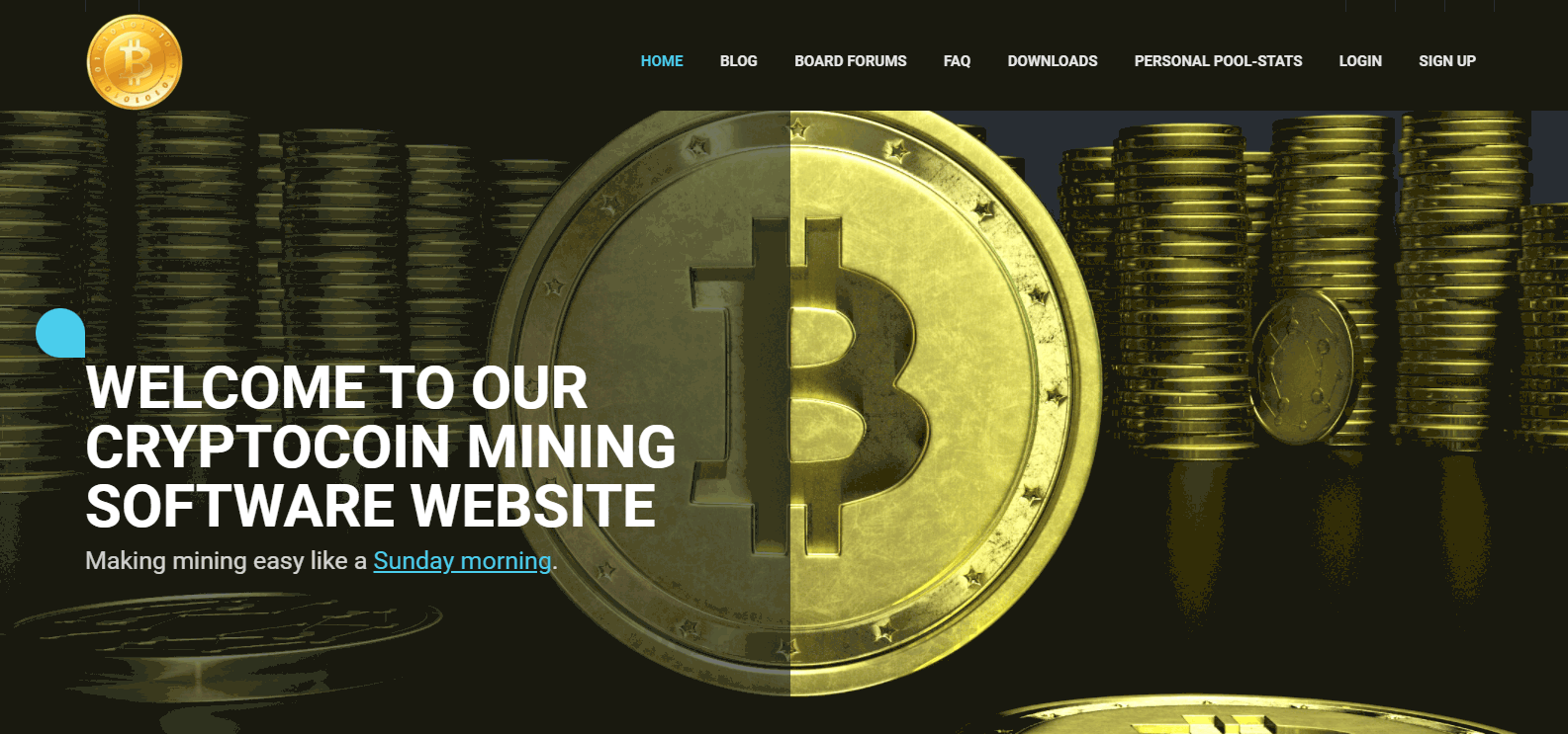 easy crypto miner