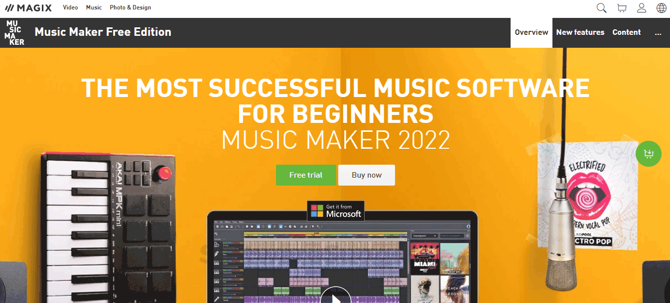 MAGIX Music Maker Pricing, Features, and Reviews in 2023