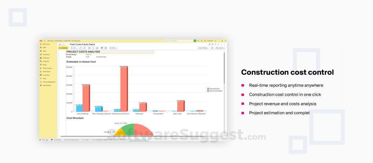 FirstBit ERP Contracting & Construction Screenshot1
