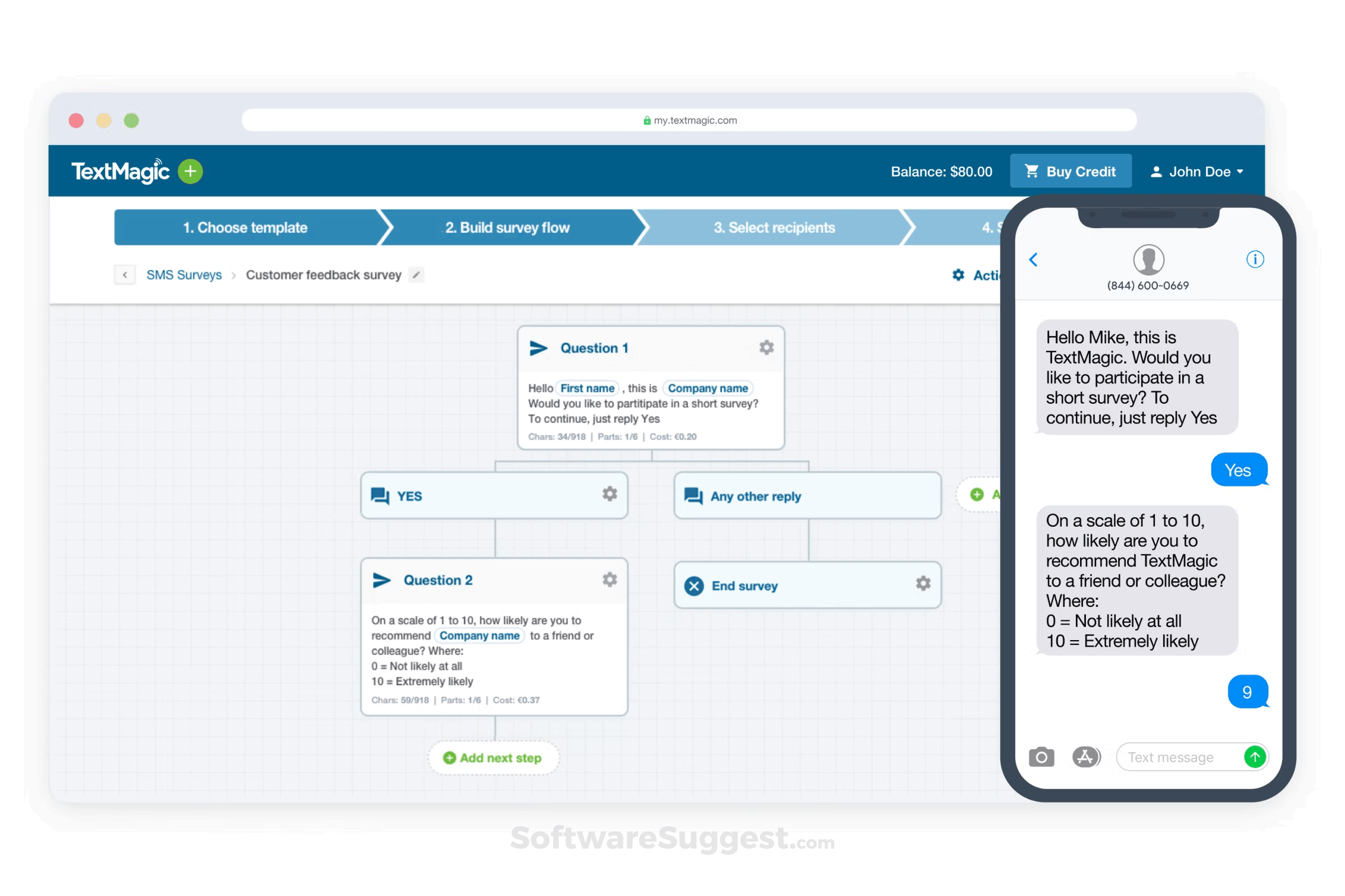 TextMagic Pricing, Features, Reviews with Pros and Cons