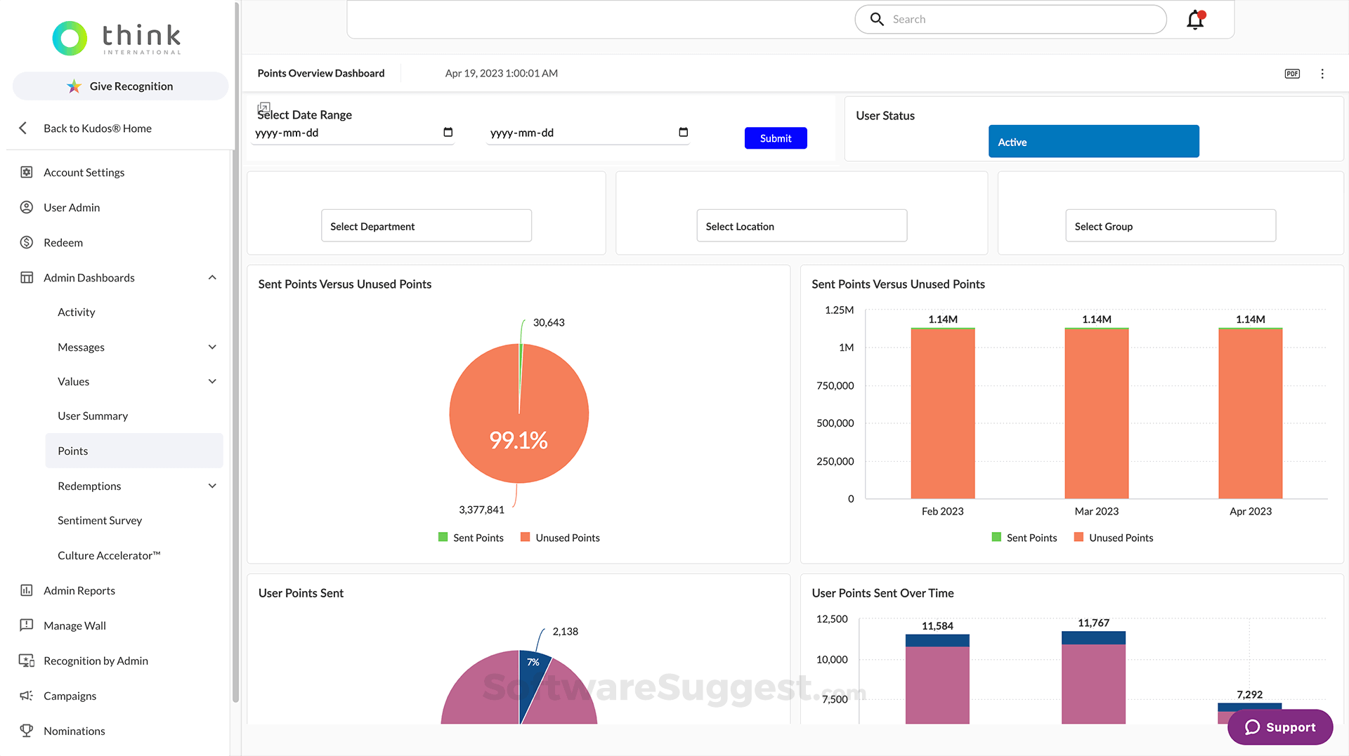 Kudos® Pricing, Features, and Reviews in 2023