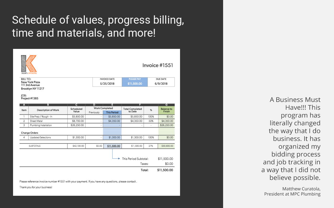 Progress Billing In Construction Knowify